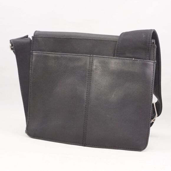 FOSSIL Black Genuine Leather Crossbody Bag - Picture 11 of 12